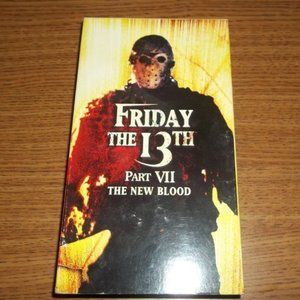 FRIDAY THE 13TH 7 THE NEW BLOOD VHS